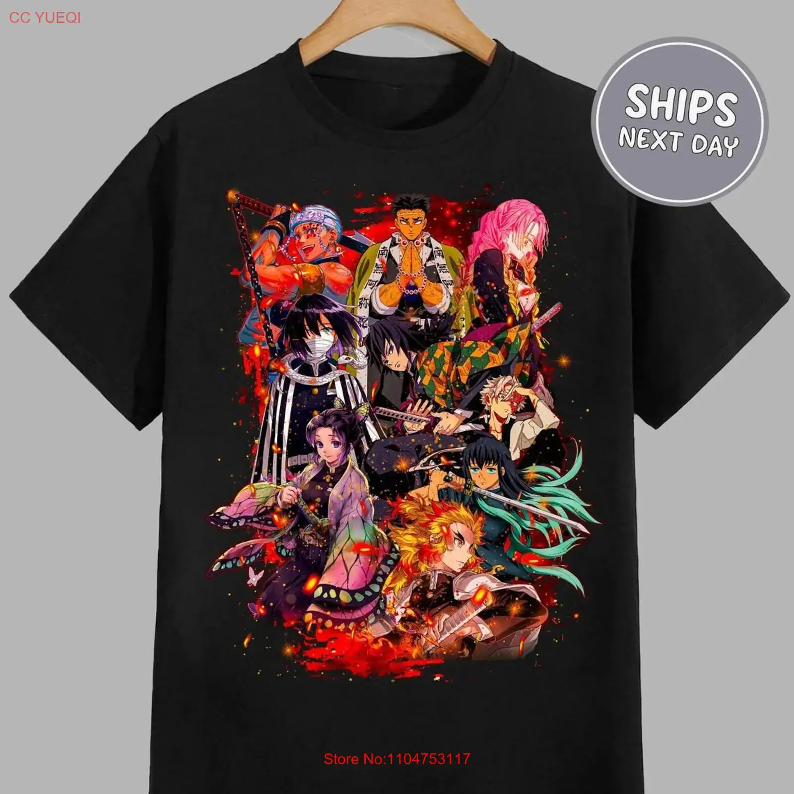 Anime Merchandise Men - Demon Slay Anime T-shirt Slayer vintage