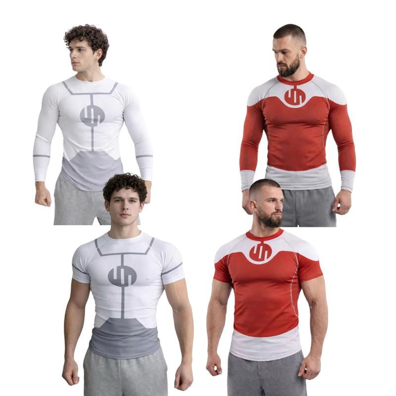 Anime Merchandise Men - Onoverwinnelijk Cosplay Rash Guard Duiken T-shirt