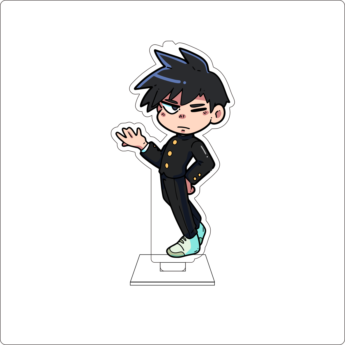 10CM Anime Mobu Saiko Hyaku Co - Cute Anime Merchandise recensie en prijs