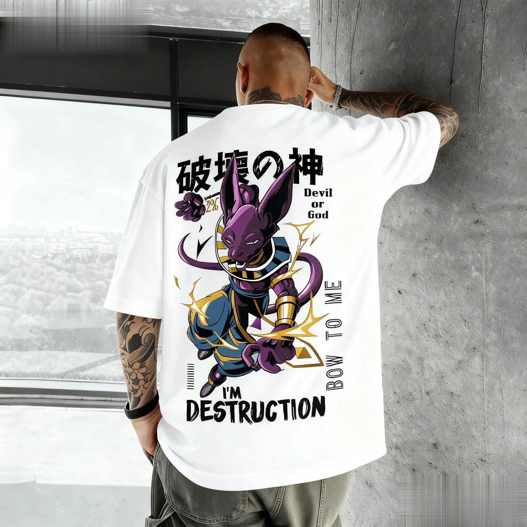 Dragon Ball Beerus Anime Grafi - Anime Merchandise Men recensie en prijs