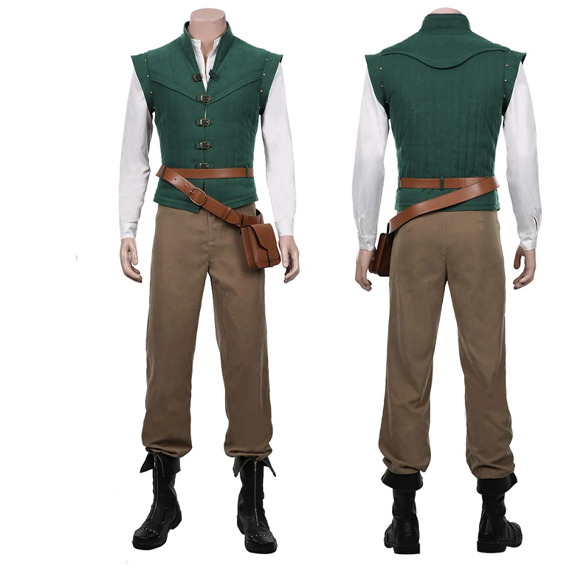 Flynn Rider Cosplay-kostuum Gr - Anime Merchandise Men recensie en prijs