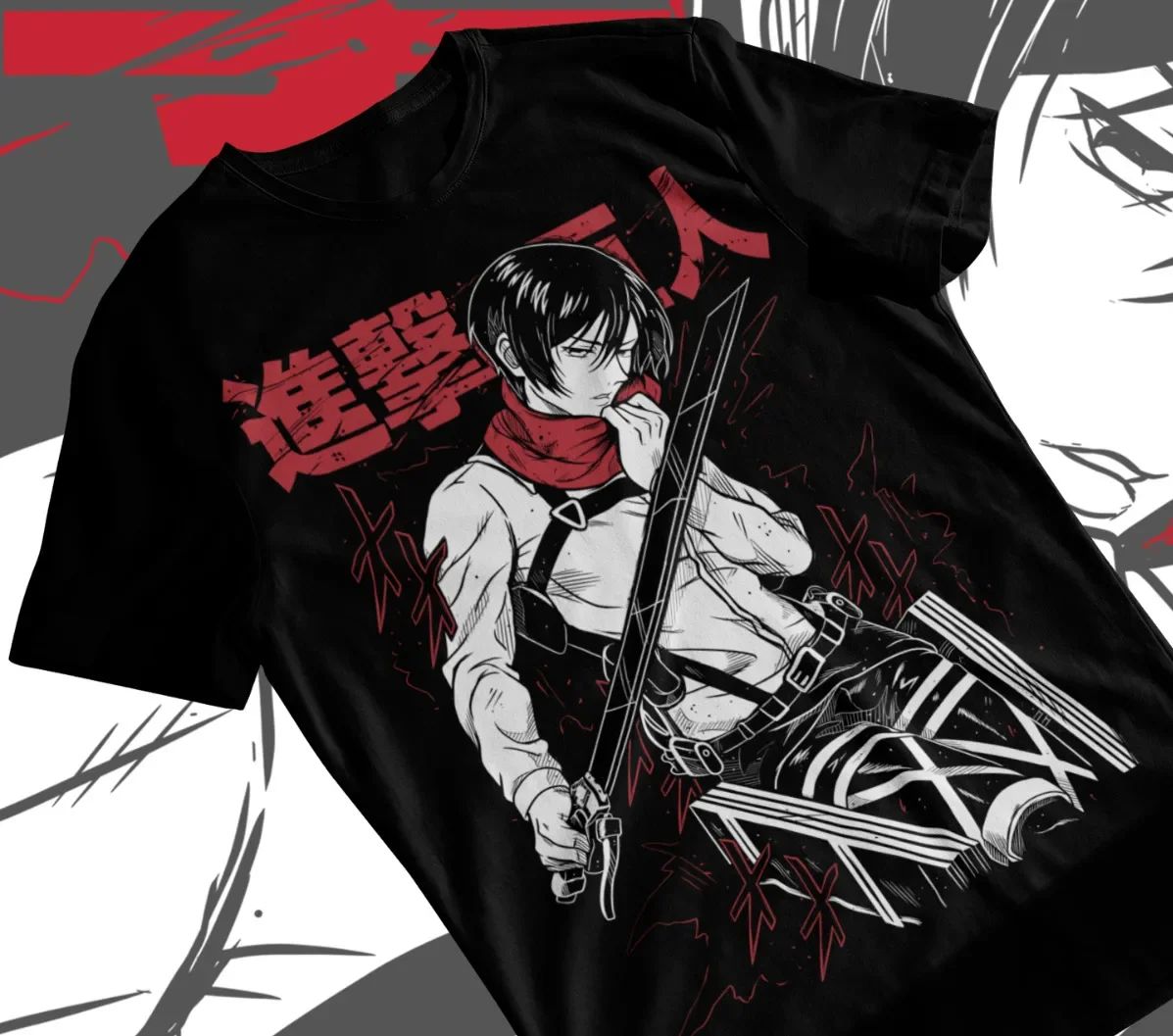 Hot-Blooded Anime Aanval op Ti - Anime Merchandise Men recensie en prijs